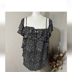 A.n.a woman's cold shoulder top